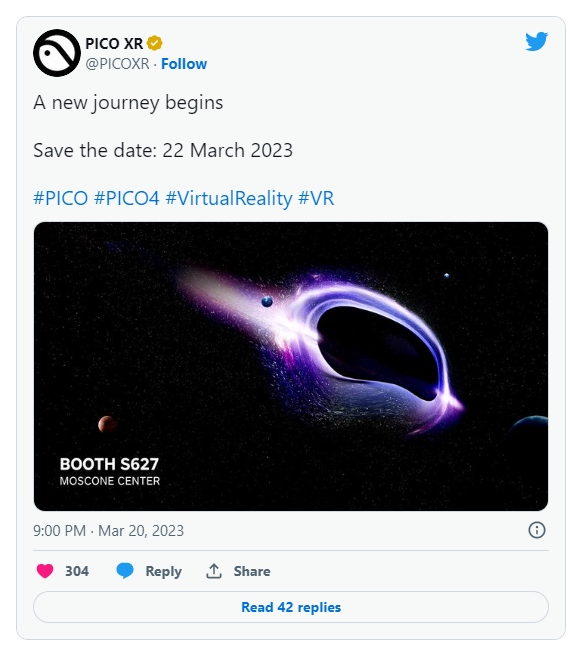 Pico 4：据报道美国的发布在最后一刻的决定中被推迟