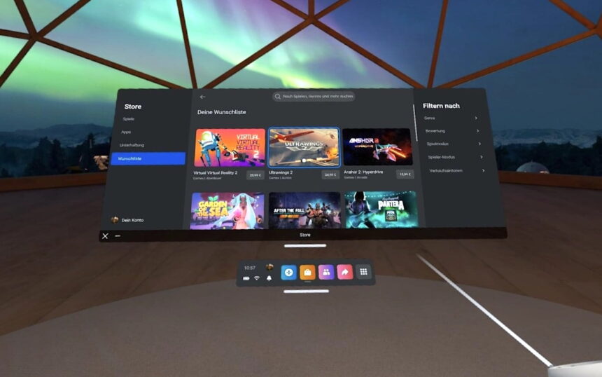150 款新的第三方 Quest VR 游戏正在开发中，增长 50%