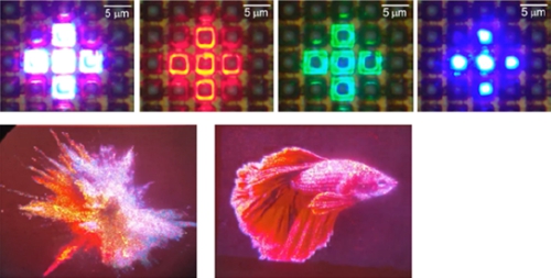JBD首发单片全彩垂直堆叠Micro LED原型
