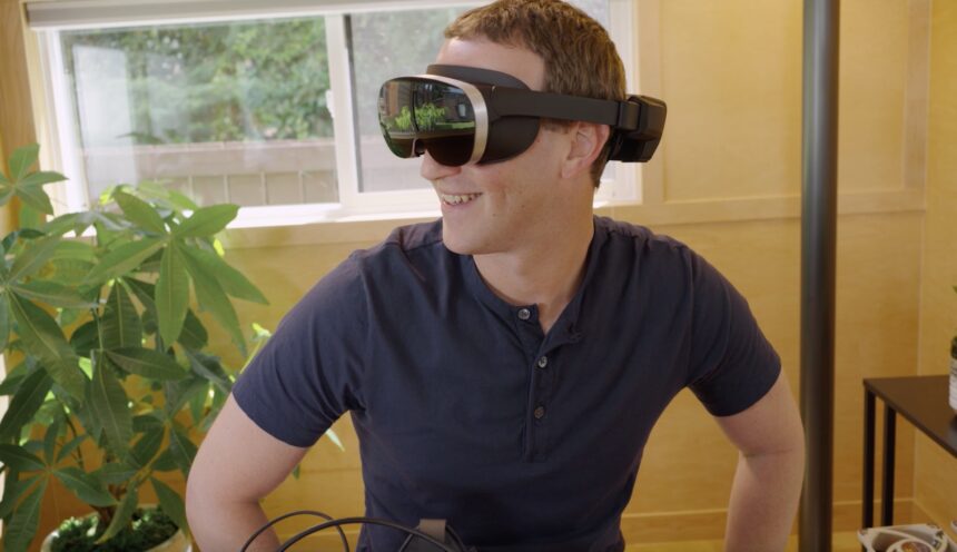 下一代 VR：Meta 展示其最新的头显原型