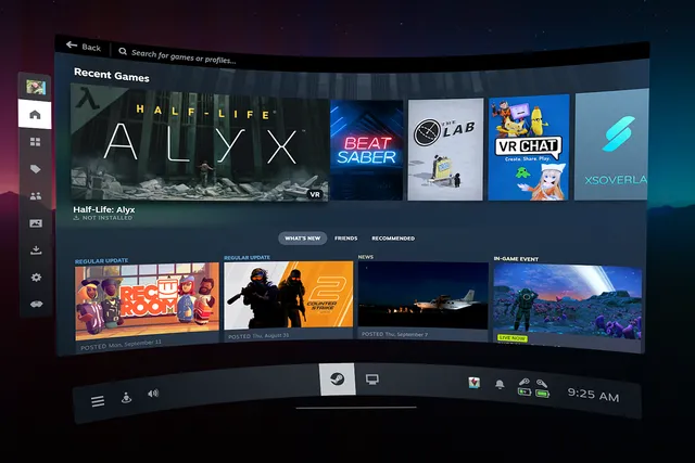 Valve正式发布SteamVR 2.0