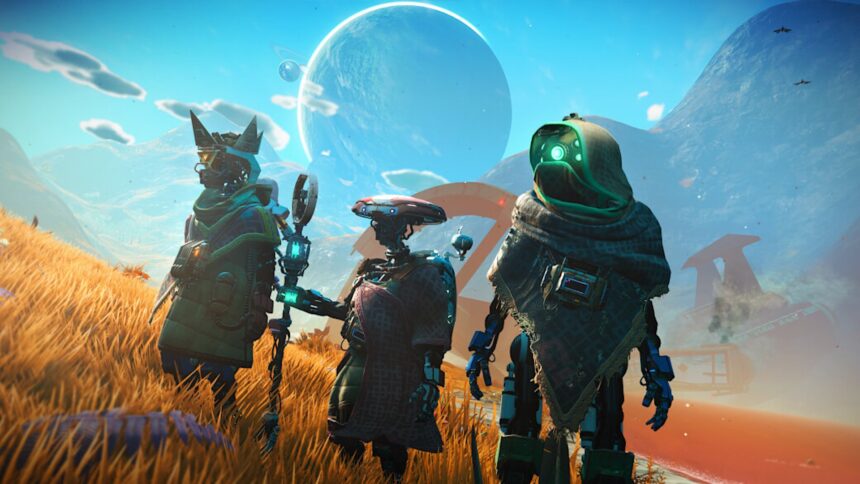 《无人深空》现在在 PS VR 2 上看起来很漂亮