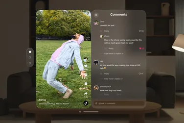 TikTok 上线 Vision Pro
