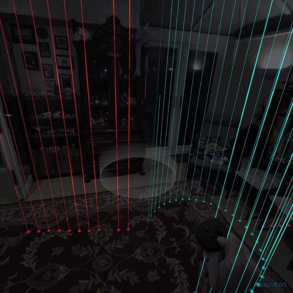 《Laser Dance》：房间规模混合现实的最佳游戏