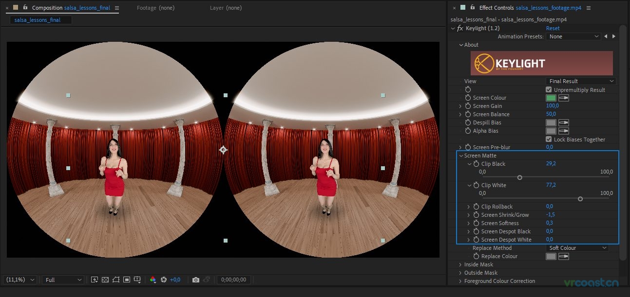 DeoVR：如何为绿屏 VR 视频渲染 3D CGI 背景