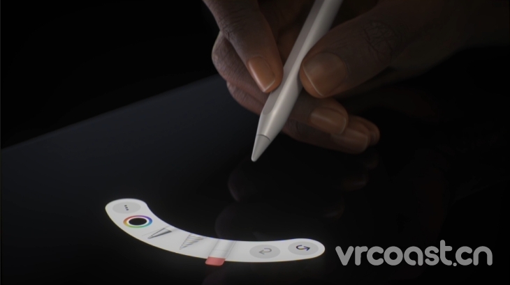 Apple Pencil Pro 将成为 Apple Vision Pro 的配件