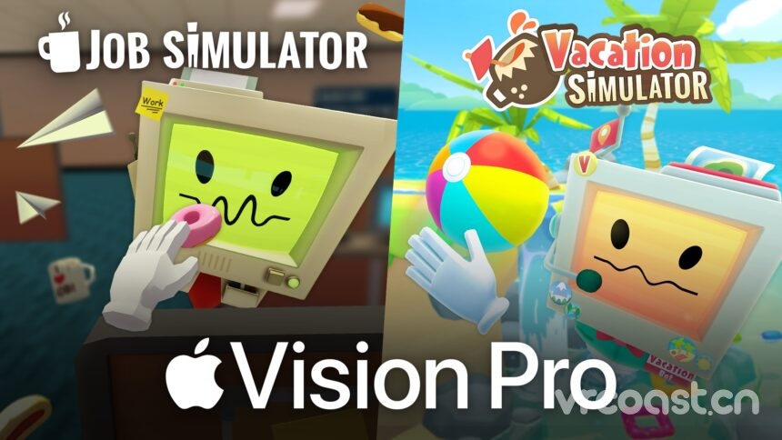 Vision Pro 上推出了两款 VR 热门产品 Quest 用户也将从中受益