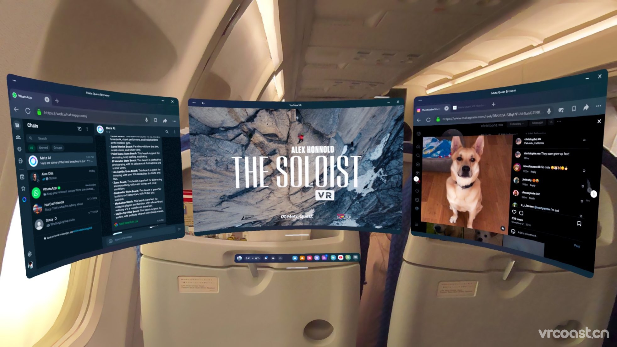 飞机上玩VR：旅行模式将在Quest 2和Quest 3可用