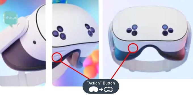 Quest 3S 可能加入VR/MR一键切换按钮