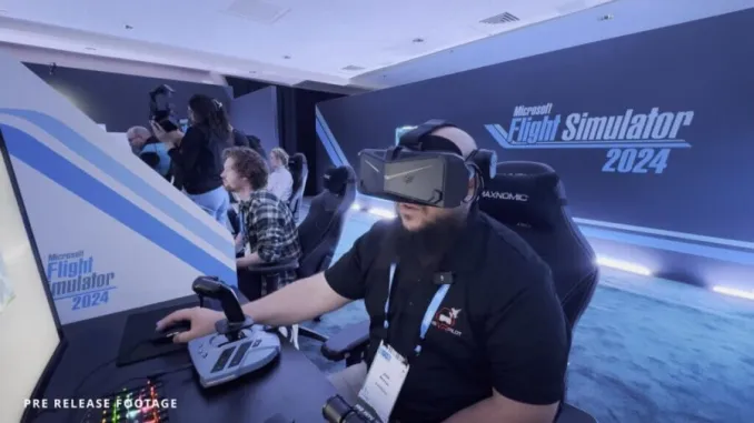 微软宣布小派成为微软飞行模拟器 2024 的 VR 合作伙伴