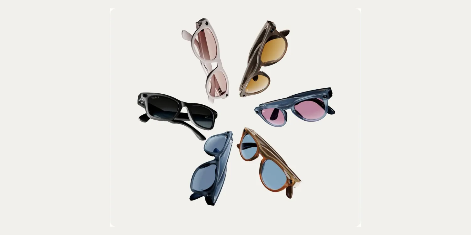 据报道，Meta 将于 2025 年为 RayBan 智能眼镜添加显示模块