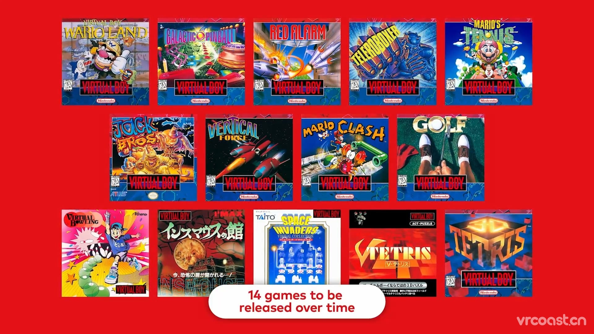 任天堂为Switch推出Virtual Boy外设 经典3D游戏将登陆Switch Online